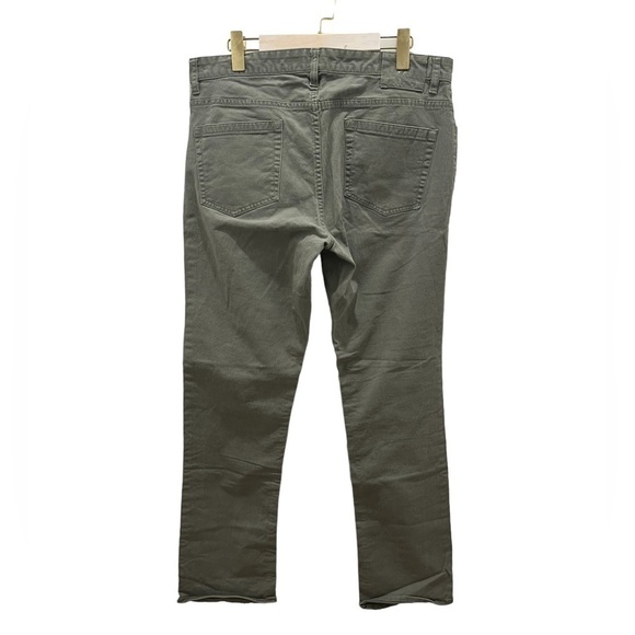 RVCA Mens Stay RVCA Button Fly Gray Straight cut Pants Size 34 - Picture 3 of 9